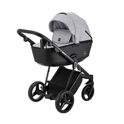 ست کالسکه طوسی 4 تکه آدامکس مدل CRISTIANO 205