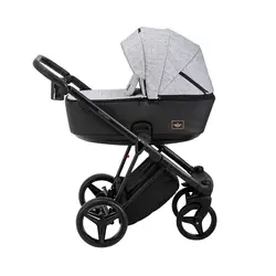 ست کالسکه طوسی 4 تکه آدامکس مدل CRISTIANO 205