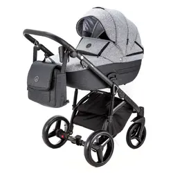 ست کالسکه طوسی 4 تکه آدامکس مدل CORTINA 113