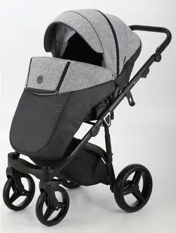 ست کالسکه طوسی 4 تکه آدامکس مدل CORTINA 113