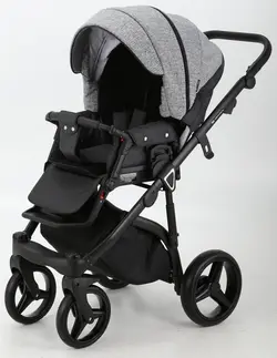 ست کالسکه طوسی 4 تکه آدامکس مدل CORTINA 113