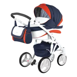 ست کالسکه سرمه ای 4 تکه آدامکس مدل BARLETTA B10