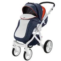 ست کالسکه سرمه ای 4 تکه آدامکس مدل BARLETTA B10