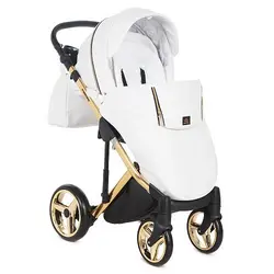 ست کالسکه طلایی 4 تکه آدامکس مدل CHANTAL STAR 104