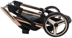 ست کالسکه مشکی رزگلد 4 تکه آدامکس مدل CHANTAL STAR 5