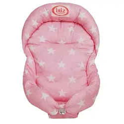 آغوشگیر و قنداق سویسی نوزاد ایسیز ISIZ مدل ستاره صورتی