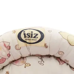 آغوشگیر و قنداق سویسی نوزاد ایسیز ISIZ مدل حیوانات صورتی