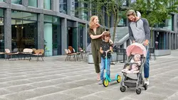 کالسکه مسافرتی طوسی کیندرکرافت مدل PILOT