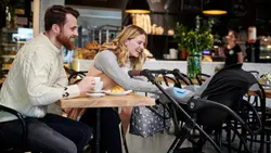 سرویس چهار تکه کالسکه مشکی کیندرکرافت مدل XMOOV