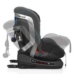 صندلی ماشین طوسی صفر تا 25 کیلو Brevi مدل Kimi