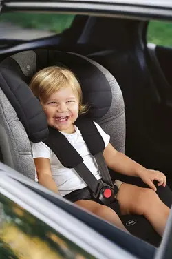 صندلی ماشین طوسی صفر تا 25 کیلو Brevi مدل Kimi