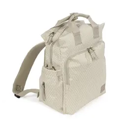 ساک لوازم کوله ای بژ واکینگ مام مدل HAPPY CHIC