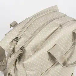 ساک لوازم کوله ای بژ واکینگ مام مدل HAPPY CHIC