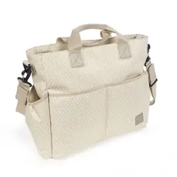 ساک لوازم کودک بژ واکینگ مام مدل HAPPY CHIC