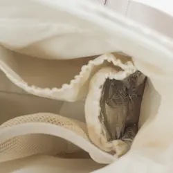 ساک لوازم کودک بژ واکینگ مام مدل HAPPY CHIC