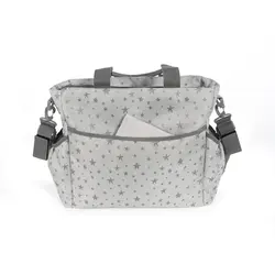 ساک لوازم کودک طوسی واکینگ مام مدل INSPIRATION