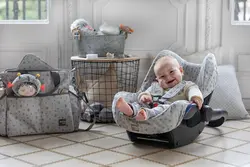 ساک لوازم کودک طوسی واکینگ مام مدل INSPIRATION