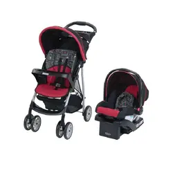 کالسکه و کریر قرمز گراکو GRACO مدل Lite Rider Chalk Art