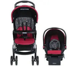 کالسکه و کریر قرمز گراکو GRACO مدل Lite Rider Chalk Art