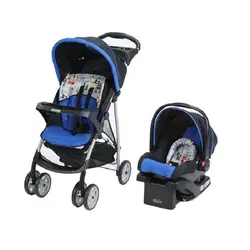 کالسکه و کریر آبی گراکو GRACO مدل Lite Rider Trpster