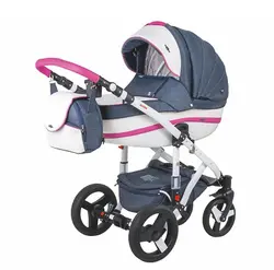 ست کالسکه سرمه ای 4 تکه آدامکس مدل VICCO R8