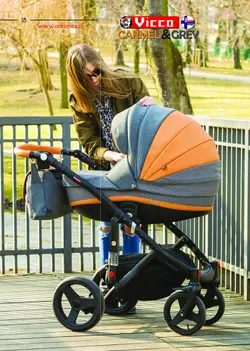 ست کالسکه کارامل 4 تکه آدامکس مدل VICCO A22