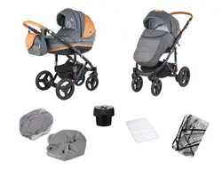 ست کالسکه کارامل 4 تکه آدامکس مدل VICCO A22