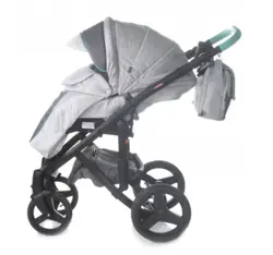 ست کالسکه فیروزه ای 4 تکه آدامکس مدل VICCO R14