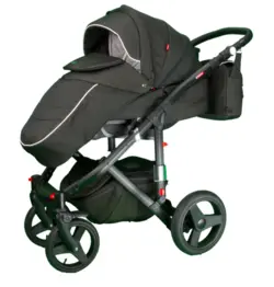 ست کالسکه مشکی 4 تکه آدامکس مدل VICCO R11