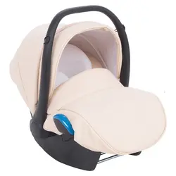 ست کالسکه چرم کرم 4 تکه آدامکس مدل 305 SIERRA