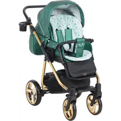 ست کالسکه سبز چرم 4 تکه آدامکس مدل216 REGGIO SHINE