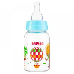 شیشه شیر پیرکس آبی 120میل آنتی کولیک فارلین FARLIN