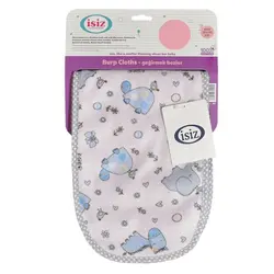 دستمال آروغ گیر نوزاد بسته 3 عددی ایسیز ISIZ طرح پسرانه