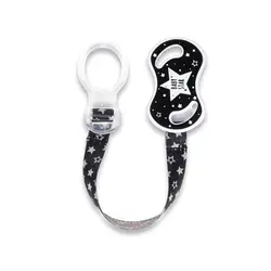 بند پستانک با حلقه سیلیکونی مشکی نوویتا NUVITA