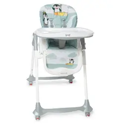 صندلی غذاخوری کودک آبی پنگوئن Brevi مدل CONVIVIO