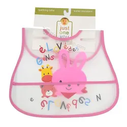 پیشبند غذاخوری کودک ضدآب صورتی کارترز CARTERS