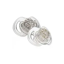 پستانک ارتودنسی سیلیکونی کلاسیک دو عددی نابی NUBY