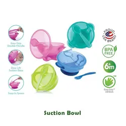 ظرف غذای کودک استپ دار نابی NUBY