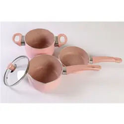 سرویس پخت و پز نوزاد 4 پارچه عروس مدل نلیا