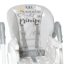 صندلی غذاخوری کودک طوسی ستاره Brevi مدل CONVIVIO