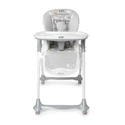 صندلی غذاخوری کودک طوسی ستاره Brevi مدل CONVIVIO