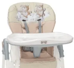 صندلی غذاخوری کودک دوخرس Brevi مدل CONVIVIO