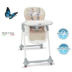 صندلی غذاخوری کودک دوخرس Brevi مدل CONVIVIO