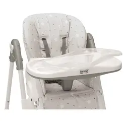 صندلی غذاخوری کودک طوسی ستاره Brevi مدل CONVIVIO