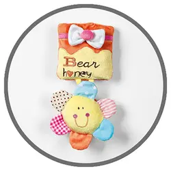 صندلی غذاخوری کودک پلی جیم دار Brevi مدل B.FUN خرس