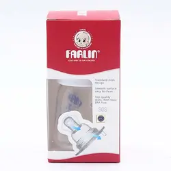 شیشه شیر پیرکس رنگ سفید 60 میل از بدو تولد فارلین FARLIN