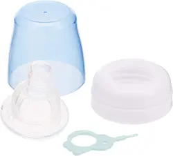 شیشه شیر پیرکس رنگ سفید 60 میل از بدو تولد فارلین FARLIN