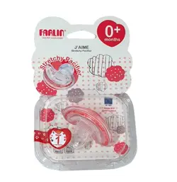 پستانک سیلیکونی انعطاف پذیر از بدو تولد (0+) فارلین FARLIN
