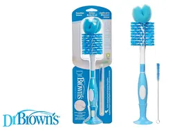 برس شیشه شوی دکتر بروانز به همراه نی شور