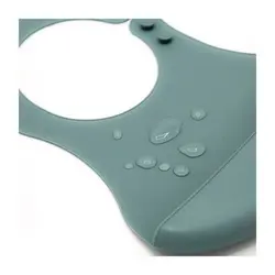 پیشبند سیلیکونی کاسه دار آبی بیبی جم BABYJEM